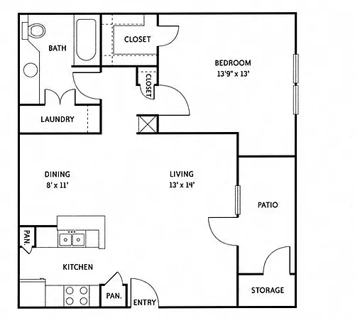 Floor plan Addison