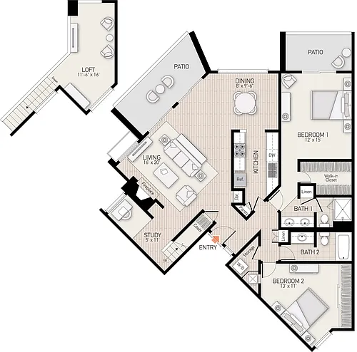 Floor plan Plan 21