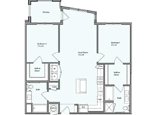 Floor plan Heather