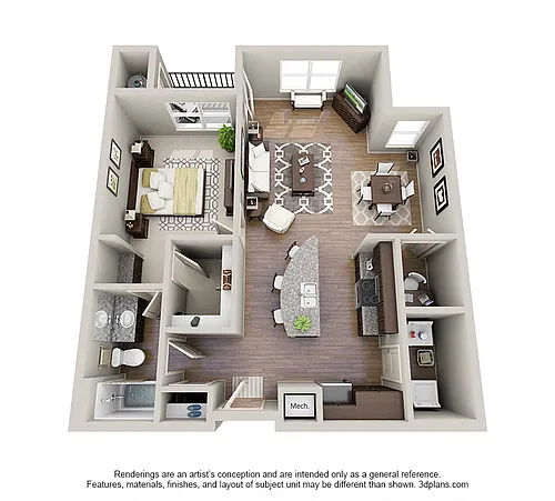 Floor plan The Tiffany C