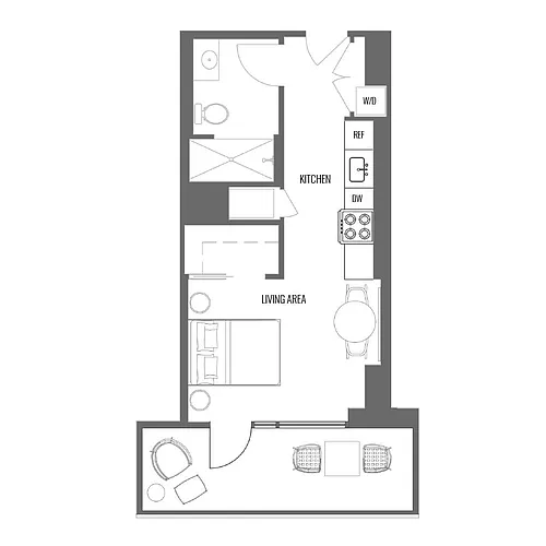 Floor plan Model S3