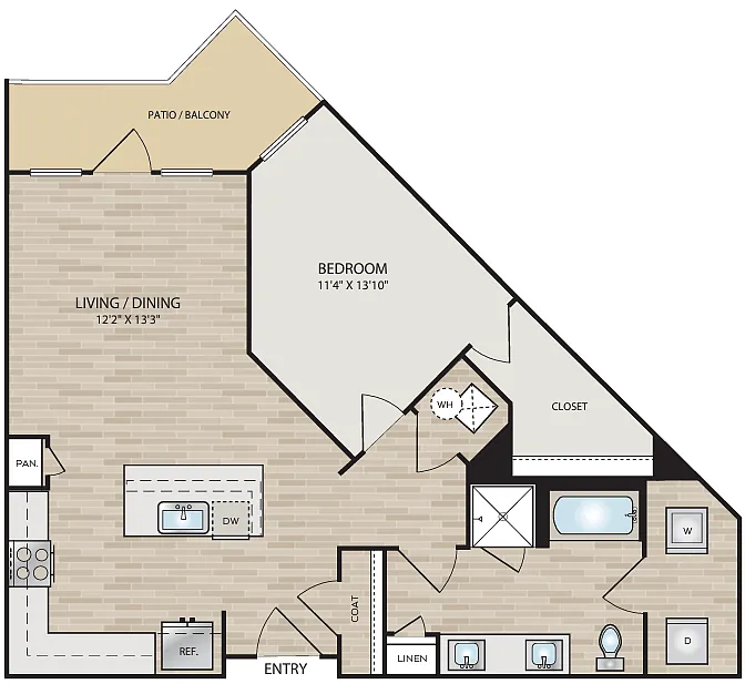 Floor plan A12