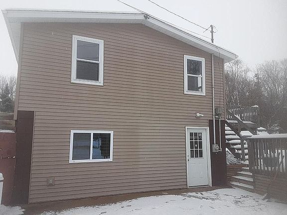 Walkout basement side