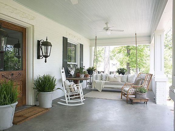 Original Porch! Huge Swing!