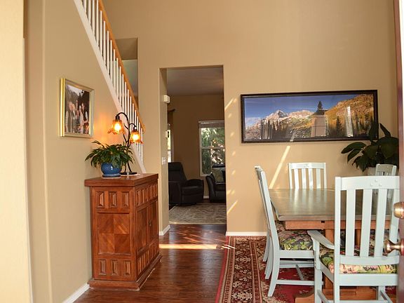 Walking in from the front door into a lovely two story space - this is the first of two main level living spaces.