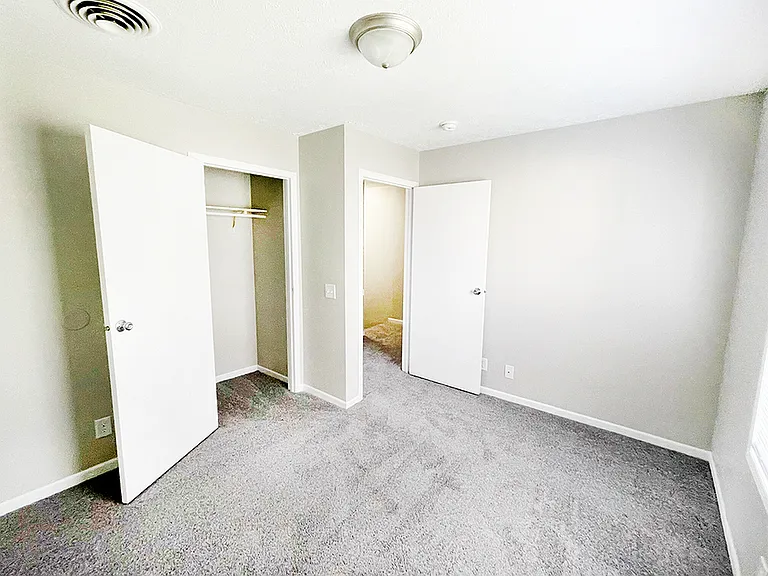 Bedroom with Large Closet