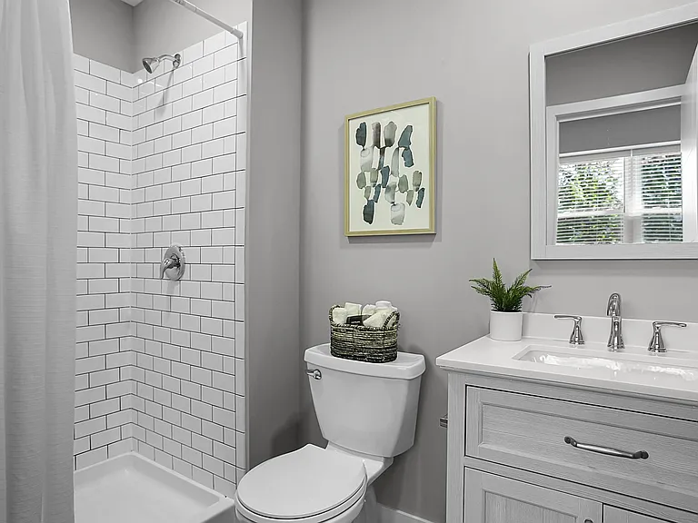 Full bathroom in each bedroom