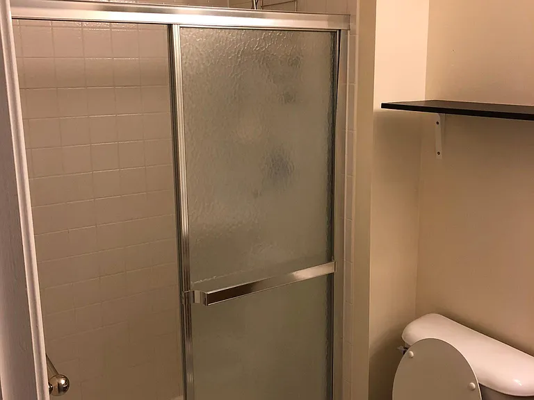 Attached master bath