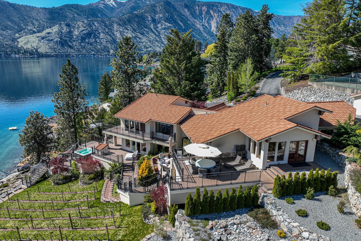 Tuscany-inspired Waterfront Home