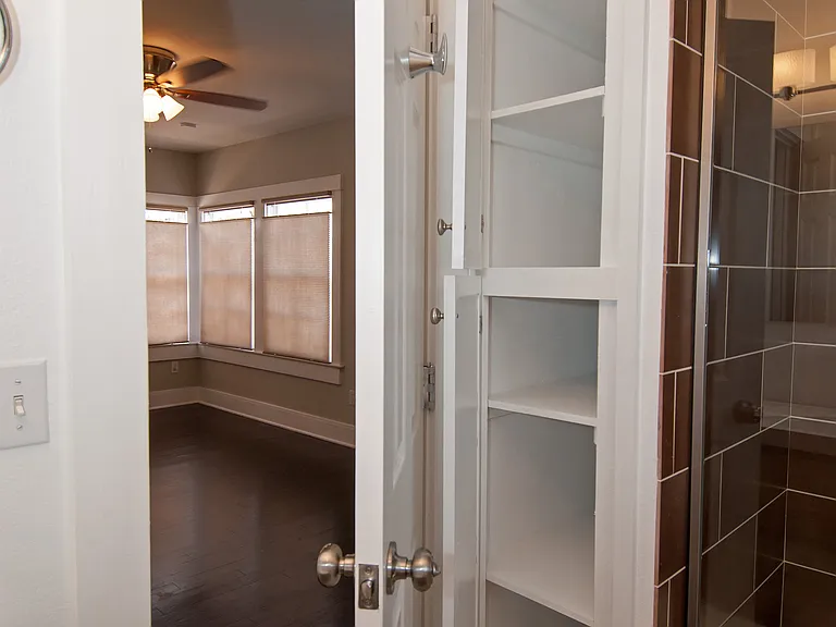 Built-in Linen Closet