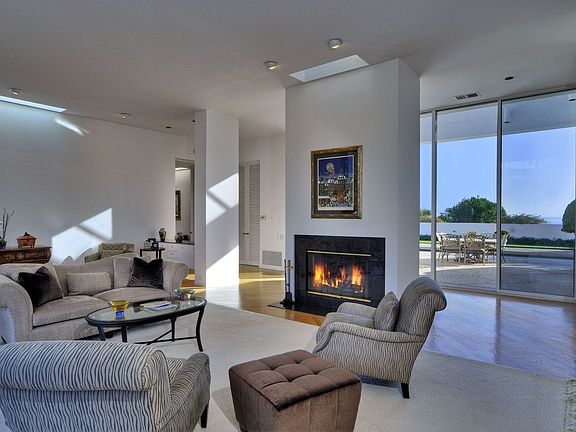 Living Room with ocean view