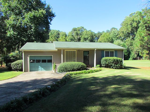 House from driveway entry