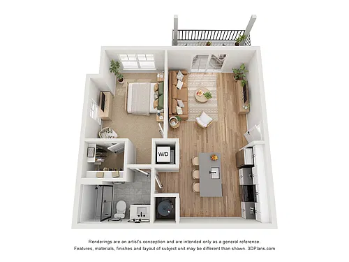 Floor plan The Chestnut
