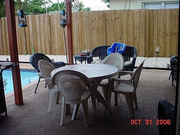 Outside Deck Under Roof