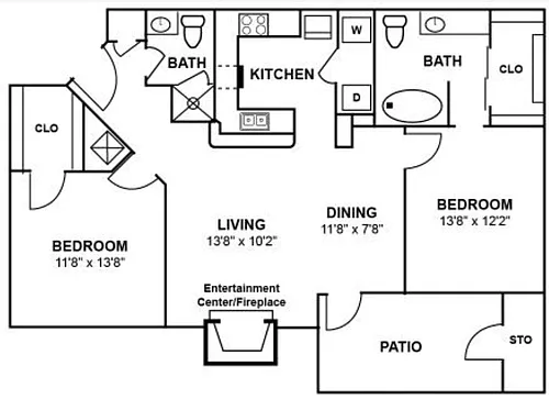 Floor plan B2