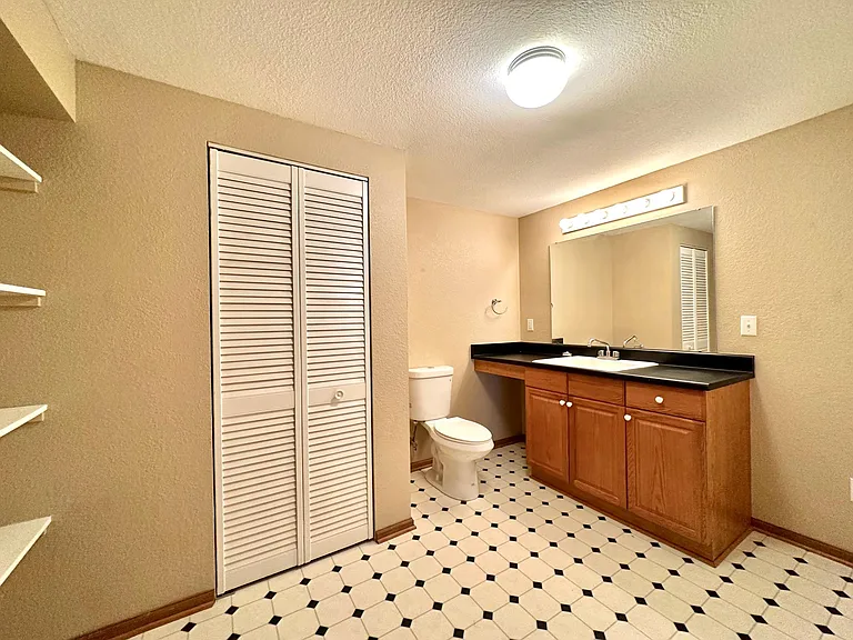 Basement bathroom