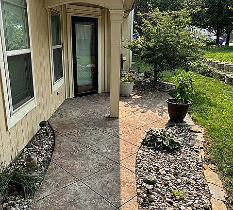 Side of house