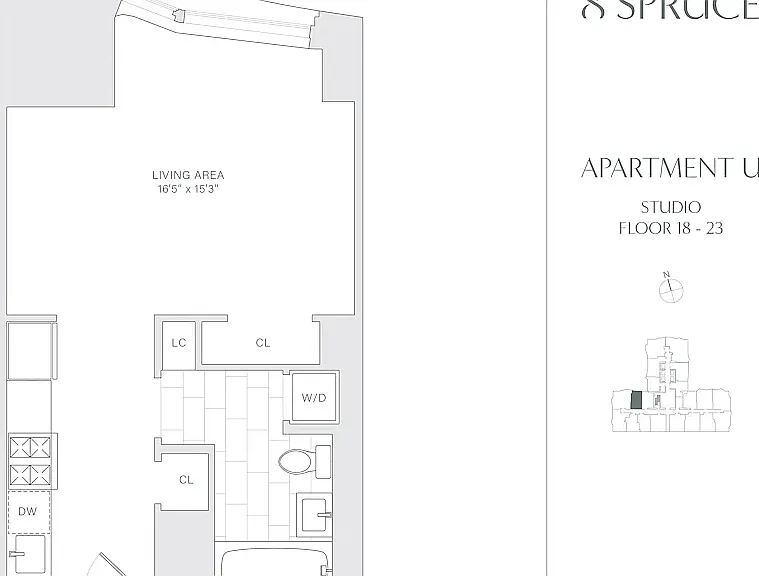 8 Spruce St #20U — Photo 16
