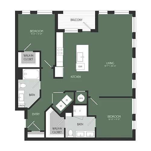 Floor plan B11