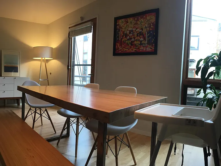 Dining room with furniture/buffet