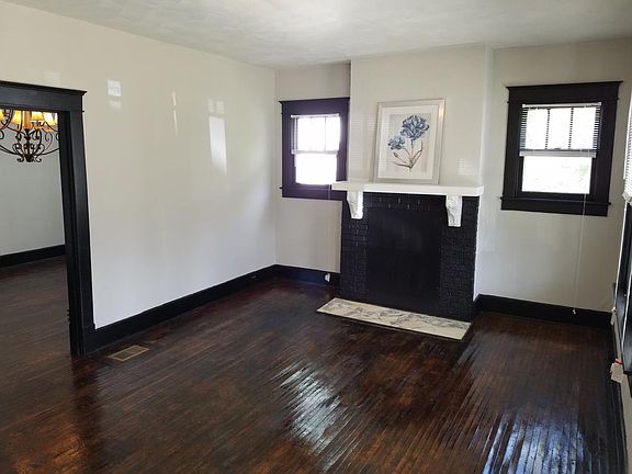 Opens into dining rm or more living space