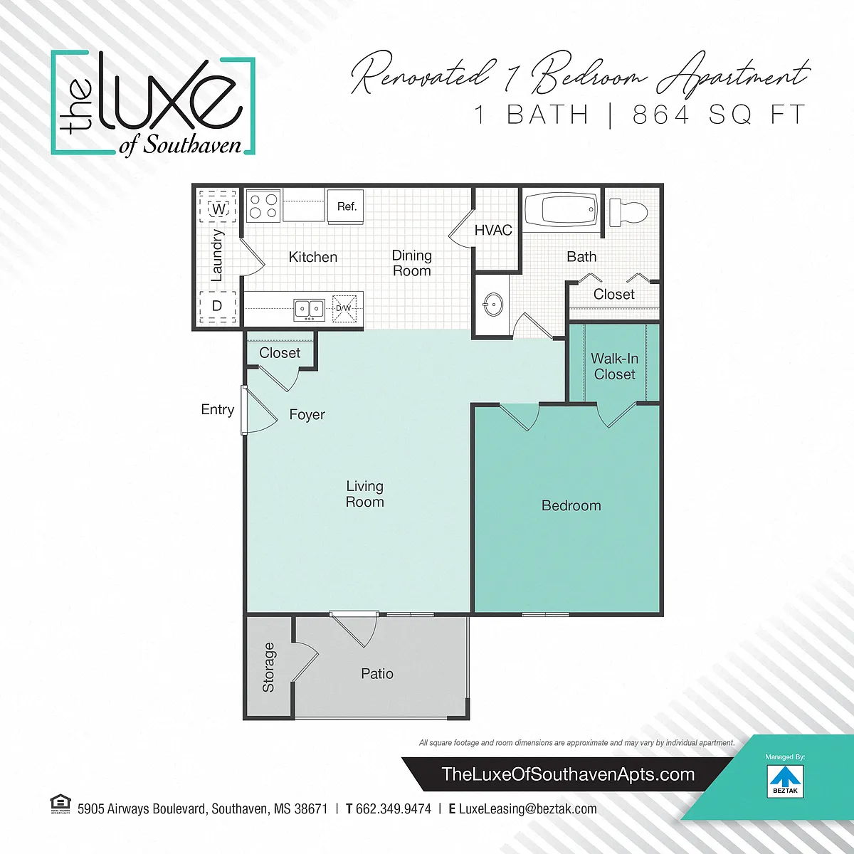 Floor plan 864