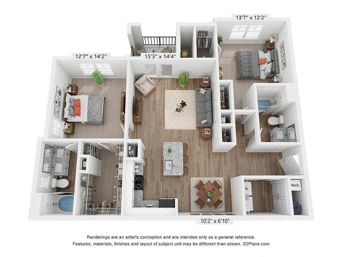 Floor plan The Lincoln