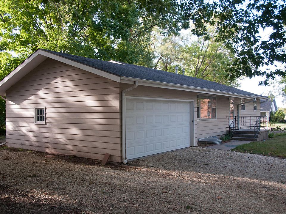 Outside view looking to the northwest.