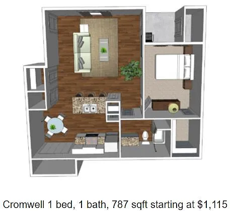 Floor plan Cromwell