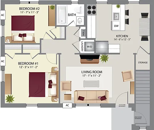 Floor plan St. Charles Reserve