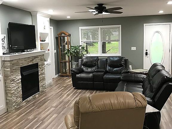 Newly remodeled living room