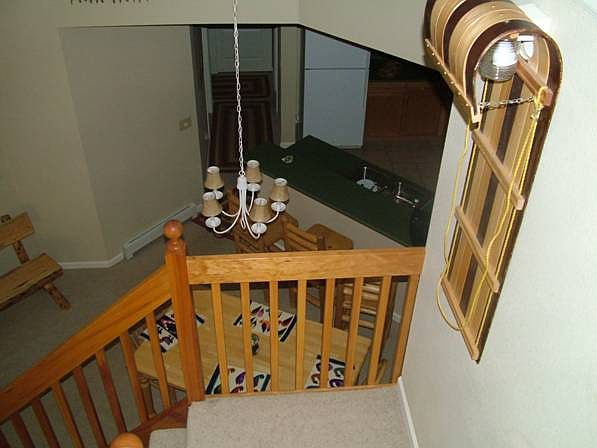 spacious dining and kitchen