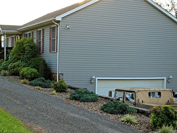Newly resurfaced driveway 