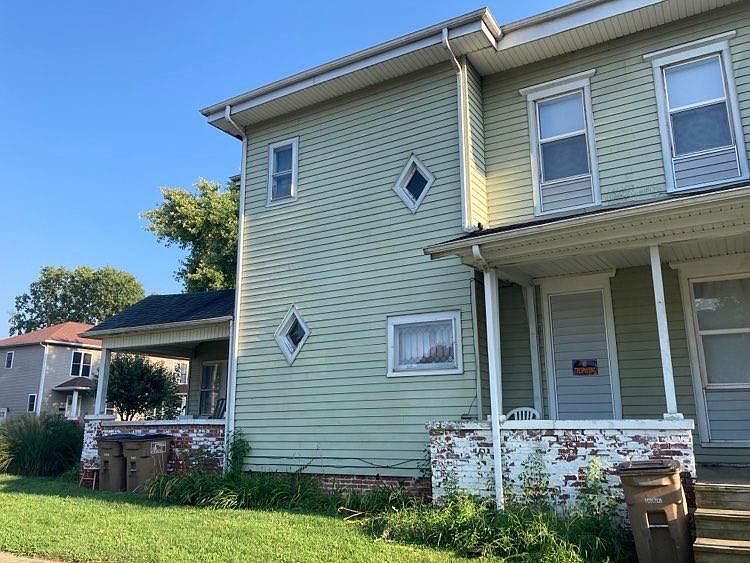 North side of home facing 12th St.