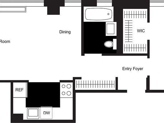 2nd image of 500 W 56th St APT 1616