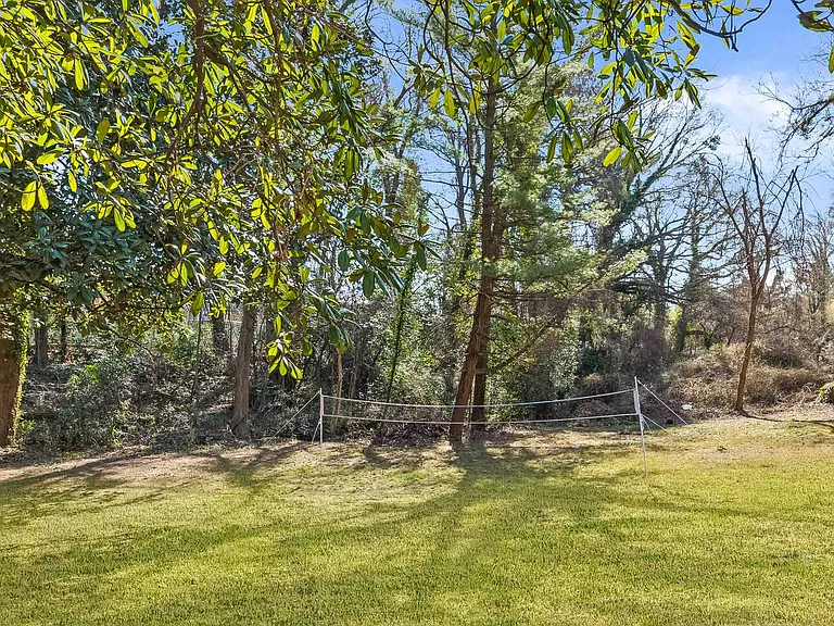 Back yard and creek