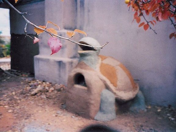 Turtle Horno (bread oven)