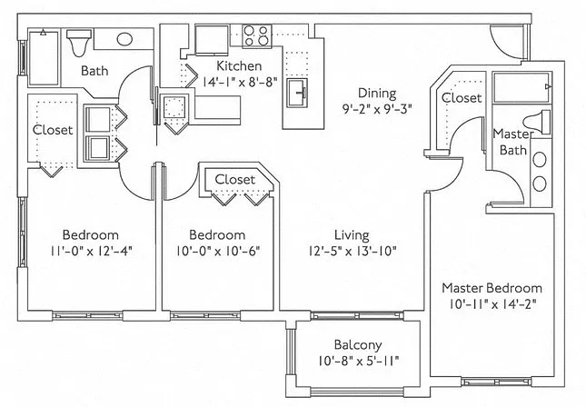 Floor plan C1