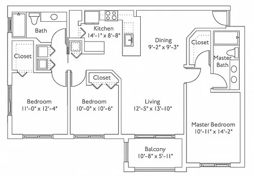 Floor plan C1