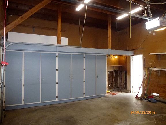 Storage Loft and Cabinetss