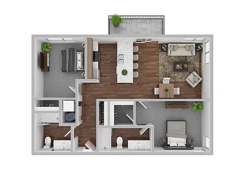 Floor plan B2