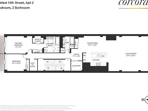 2nd image of 135 W 14th St #2