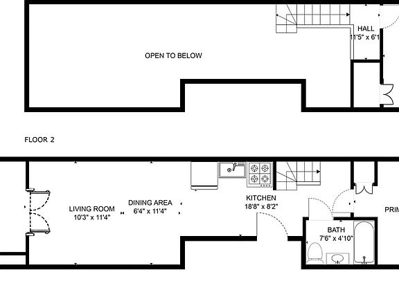 2nd image of 163 Troutman St APT 3R