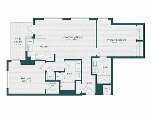 Floor plan B6