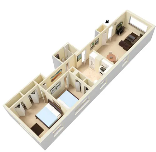 Floor plan Willmore