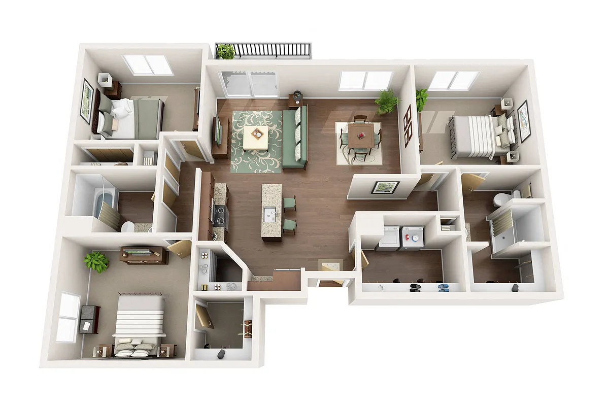 Floor plan C1