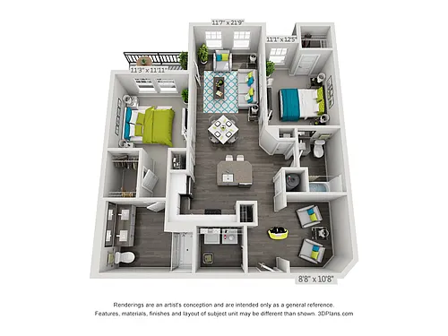 Floor plan Bliss