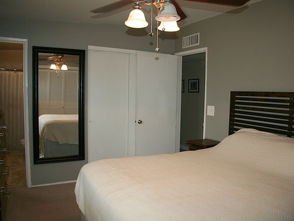 Master has two closets!