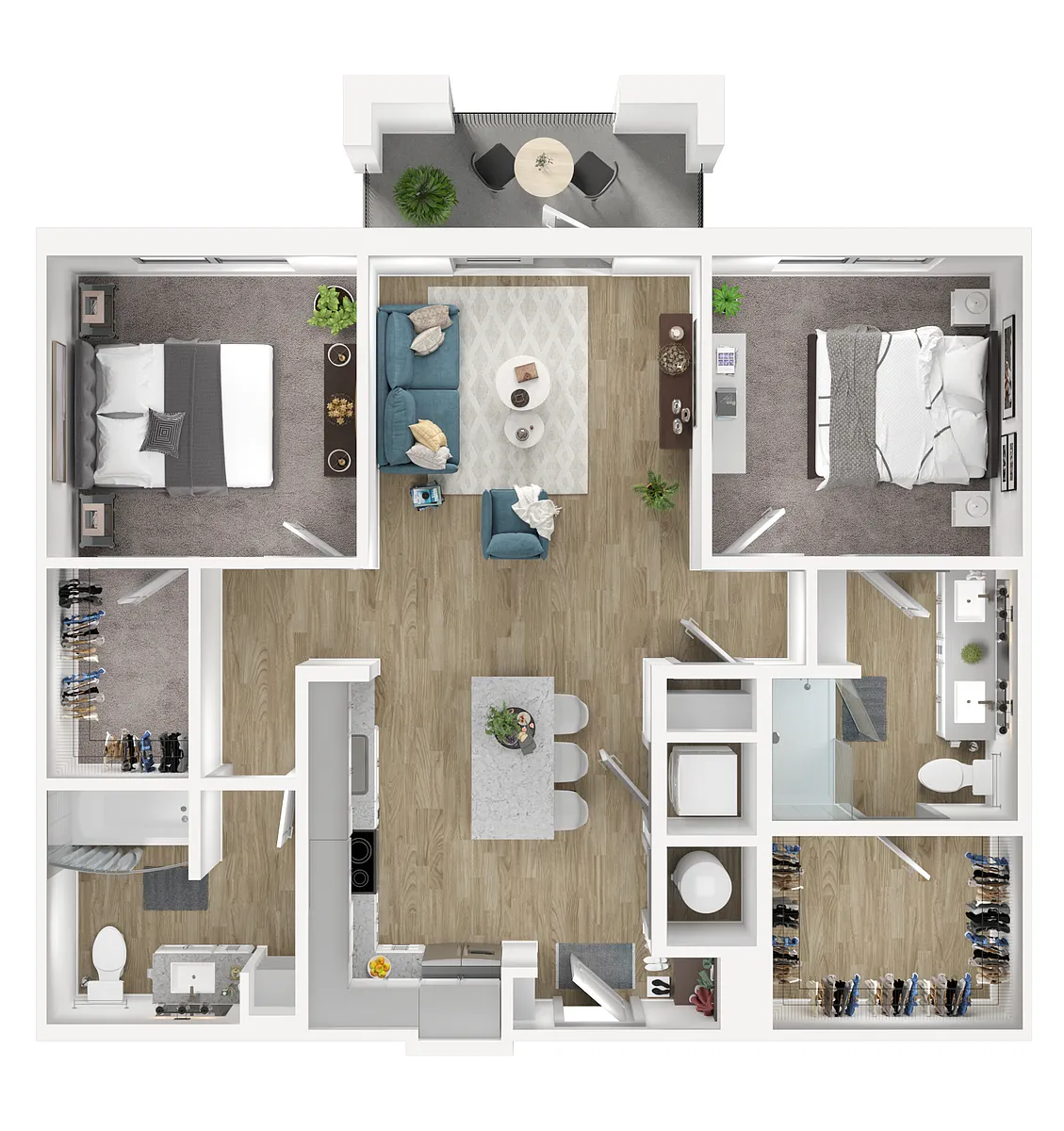 Floor plan B1