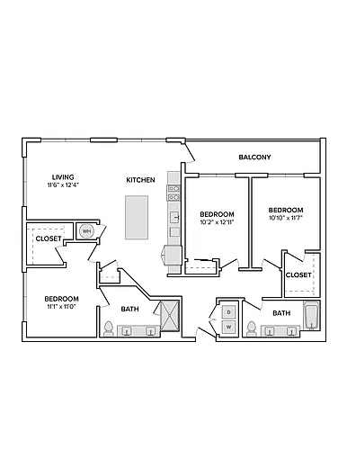 Floor plan C01